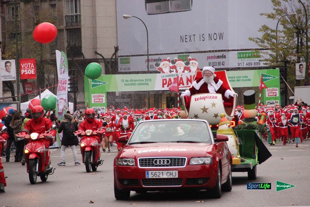 Galería de la Carrera de Papá Noel, ambiente y salida