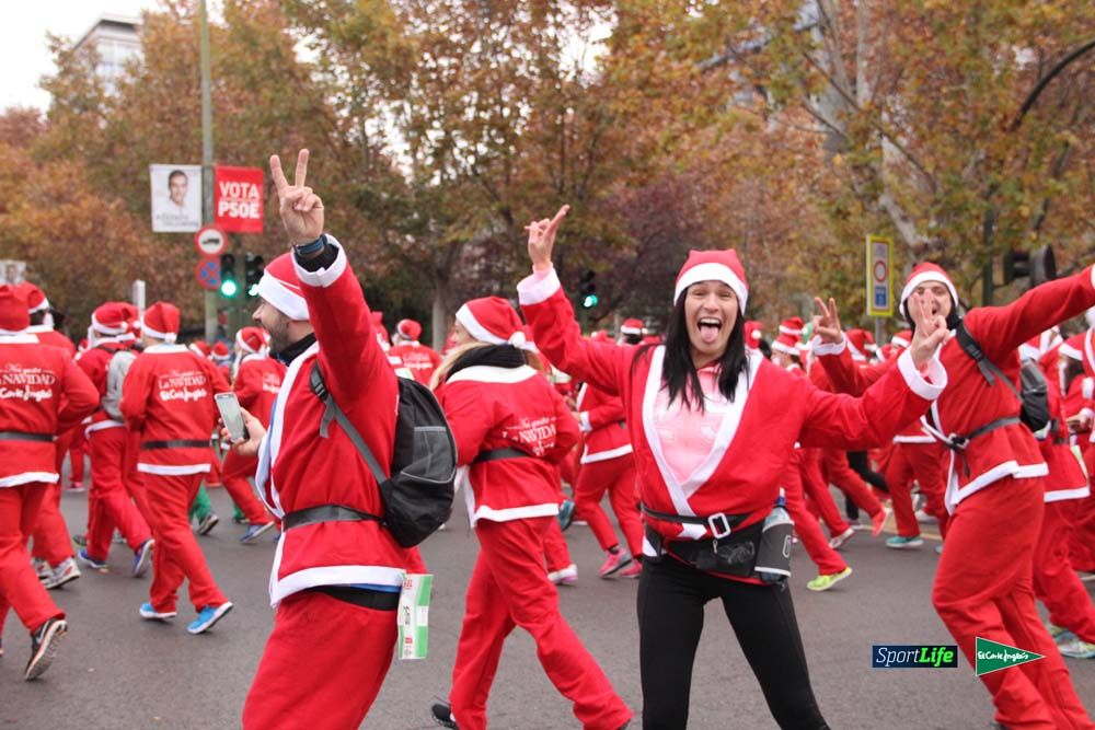 Galería de la Carrera de Papá Noel, ambiente y salida