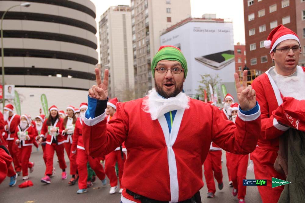 Galería de la Carrera de Papá Noel, ambiente y salida