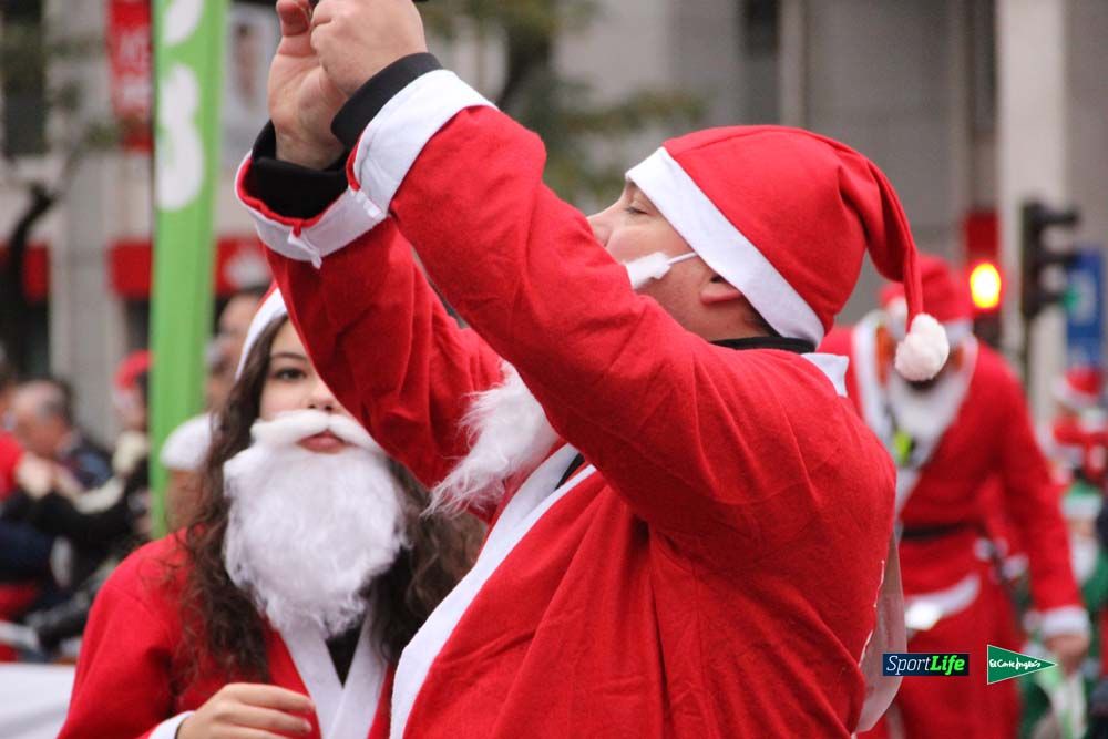 Galería de la Carrera de Papá Noel, ambiente y salida