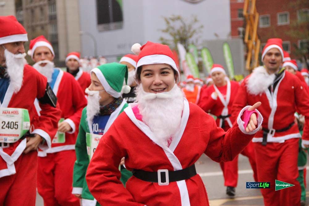 Galería de la Carrera de Papá Noel, ambiente y salida