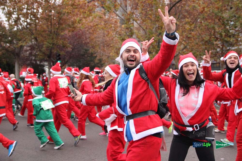 Galería de la Carrera de Papá Noel, ambiente y salida