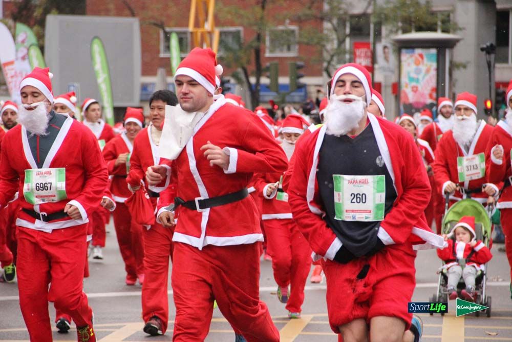 Galería de la Carrera de Papá Noel, ambiente y salida