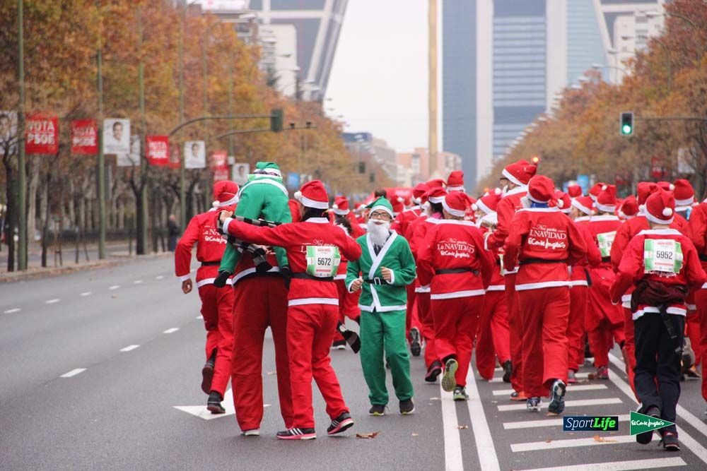Galería de la Carrera de Papá Noel, ambiente y salida