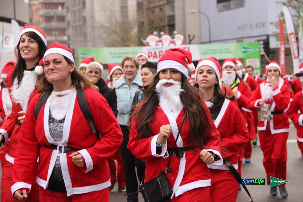 Galería de la Carrera de Papá Noel, ambiente y salida
