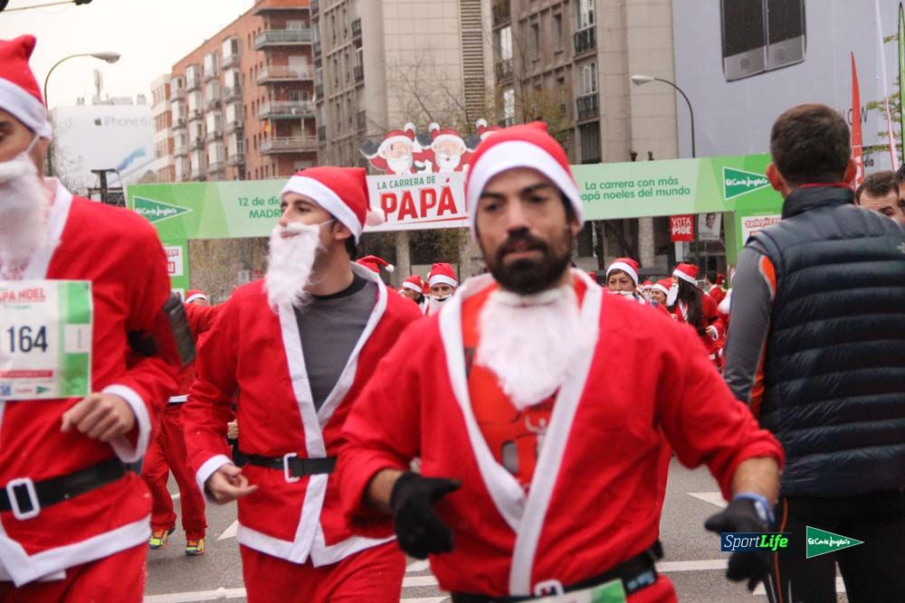 Galería de la Carrera de Papá Noel, ambiente y salida