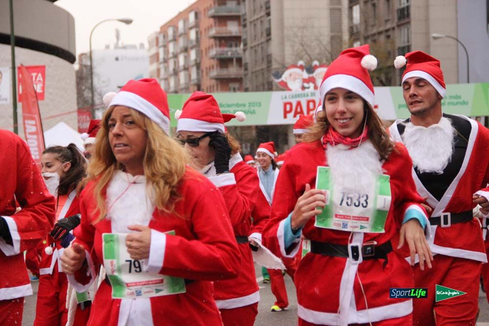 Galería de la Carrera de Papá Noel, ambiente y salida