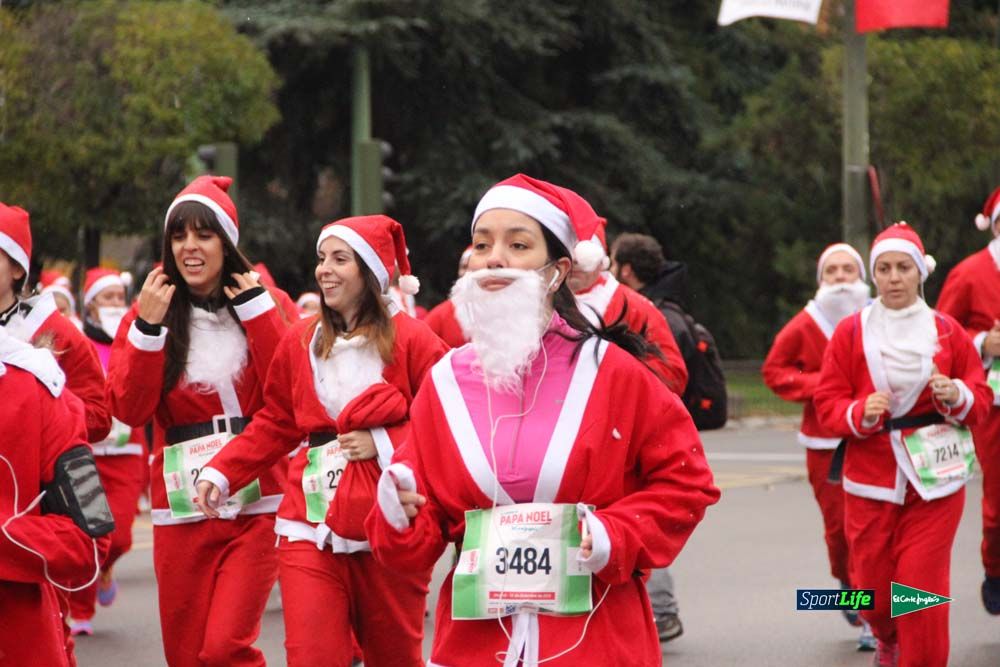 Galería de la Carrera de Papá Noel, ambiente y salida
