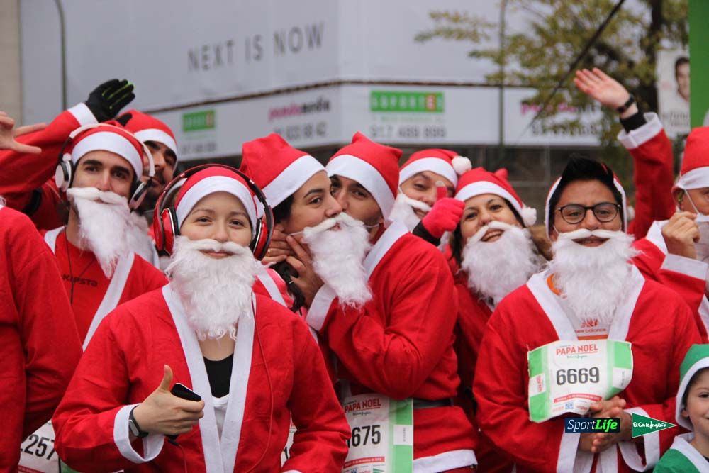 Galería de la Carrera de Papá Noel, ambiente y salida