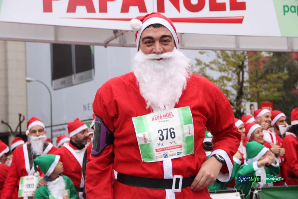 Galería de la Carrera de Papá Noel, ambiente y salida