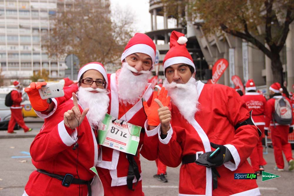Galería de la Carrera de Papá Noel, ambiente y salida