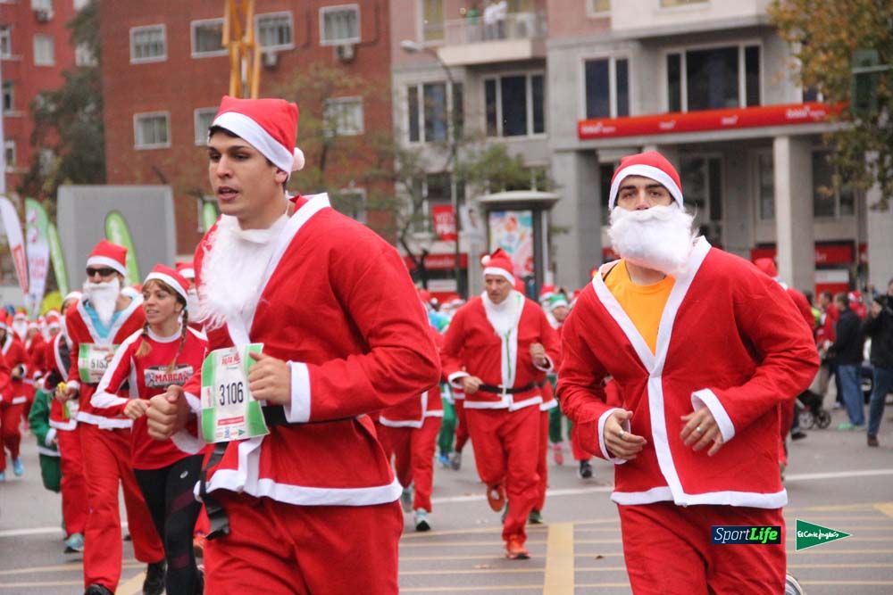 Galería de la Carrera de Papá Noel, ambiente y salida