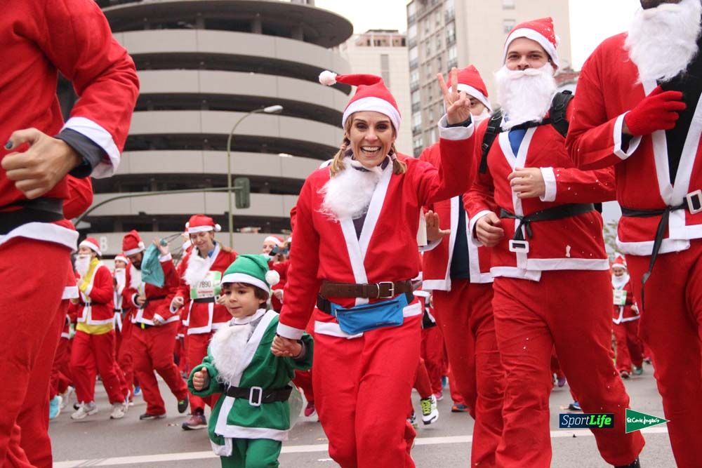 Galería de la Carrera de Papá Noel, ambiente y salida