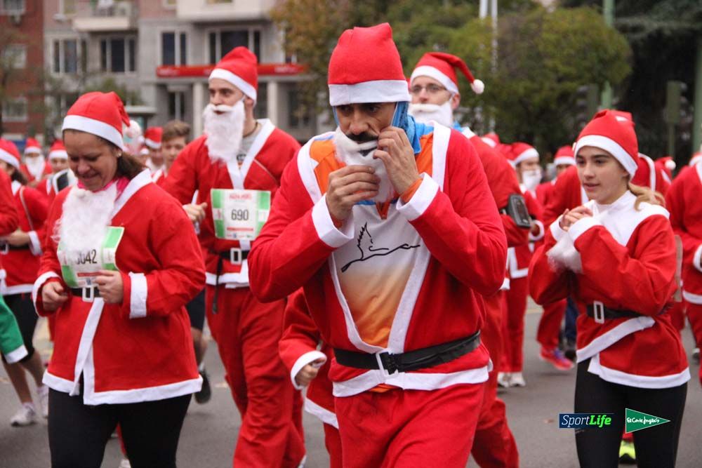 Galería de la Carrera de Papá Noel, ambiente y salida