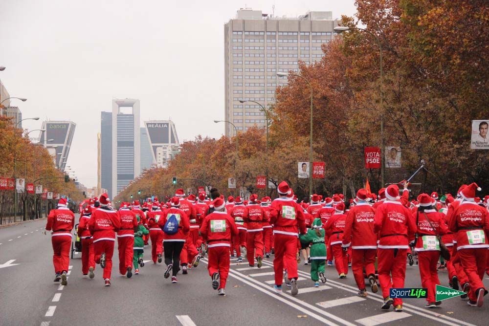 Galería de la Carrera de Papá Noel, ambiente y salida