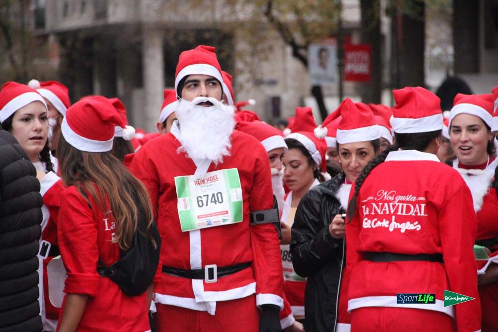 Galería de la Carrera de Papá Noel, ambiente y salida