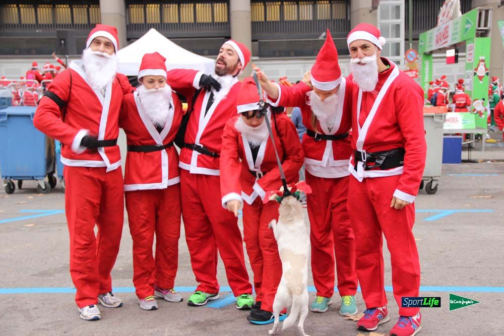 Galería de la Carrera de Papá Noel, ambiente y salida