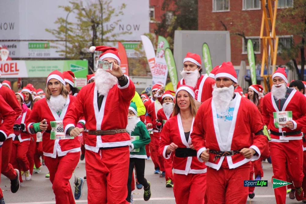 Galería de la Carrera de Papá Noel, ambiente y salida