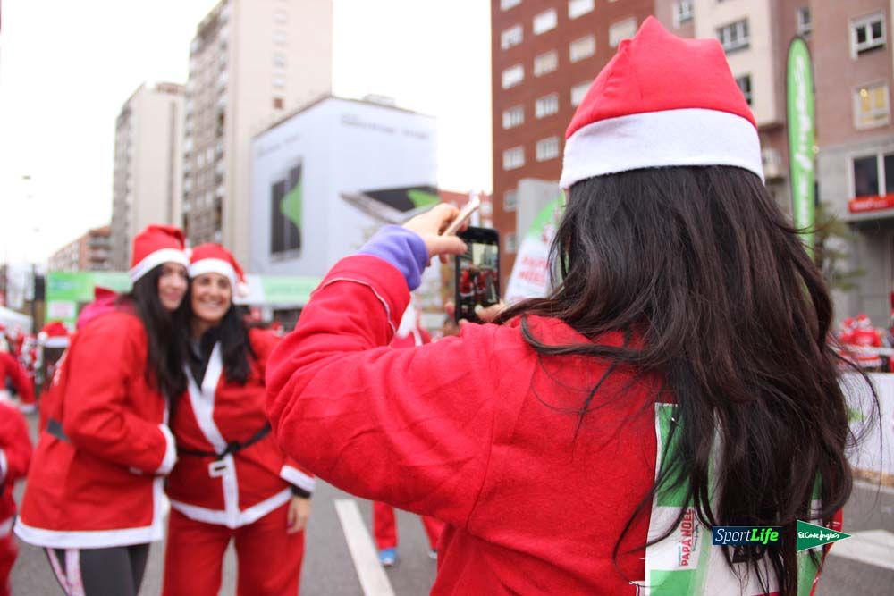 Galería de la Carrera de Papá Noel, ambiente y salida