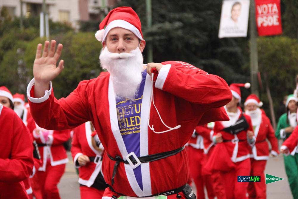 Galería de la Carrera de Papá Noel, ambiente y salida