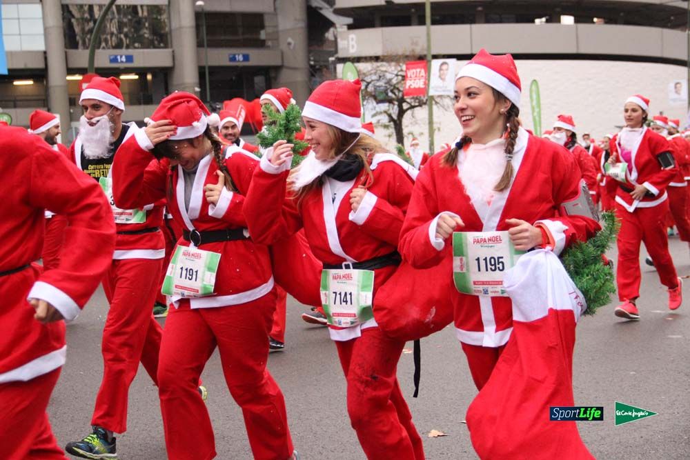 Galería de la Carrera de Papá Noel, ambiente y salida