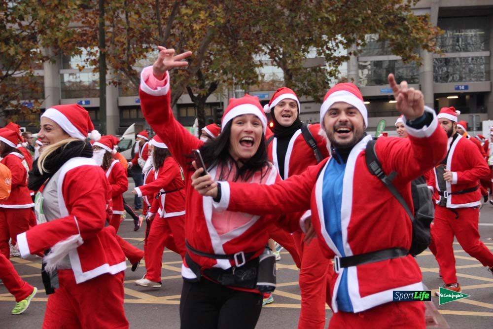 Galería de la Carrera de Papá Noel, ambiente y salida
