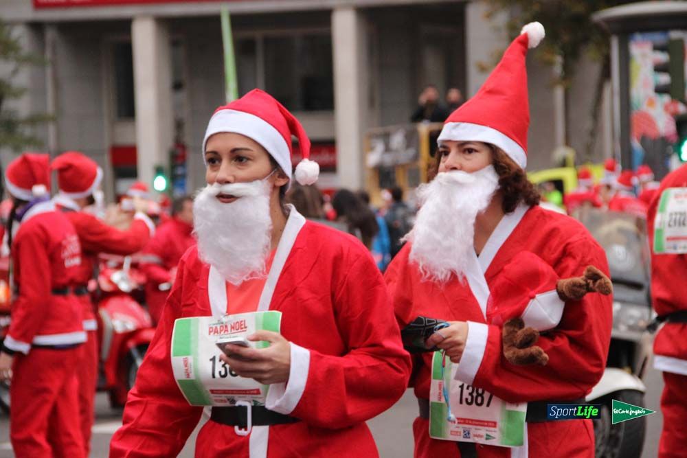 Galería de la Carrera de Papá Noel, ambiente y salida