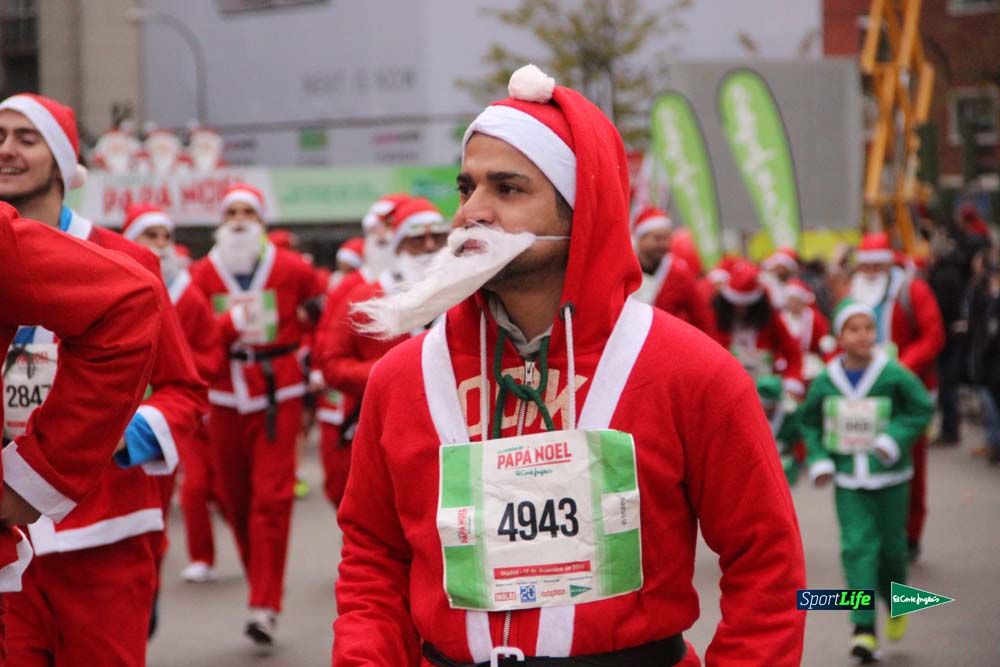 Galería de la Carrera de Papá Noel, ambiente y salida