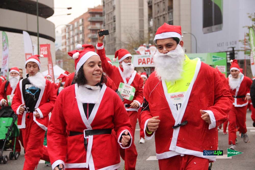 Galería de la Carrera de Papá Noel, ambiente y salida