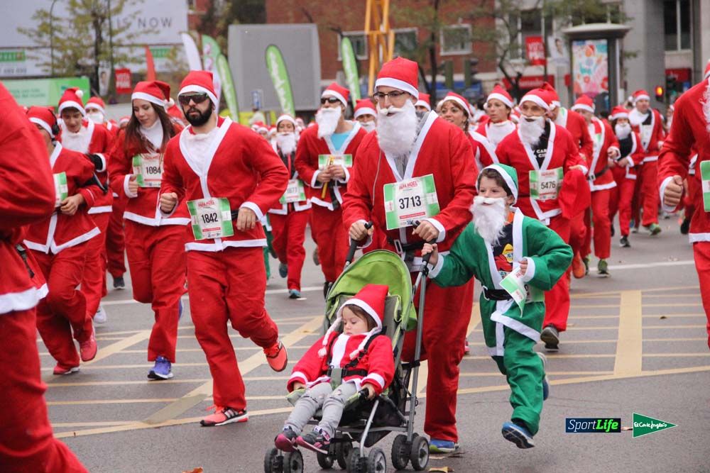 Galería de la Carrera de Papá Noel, ambiente y salida