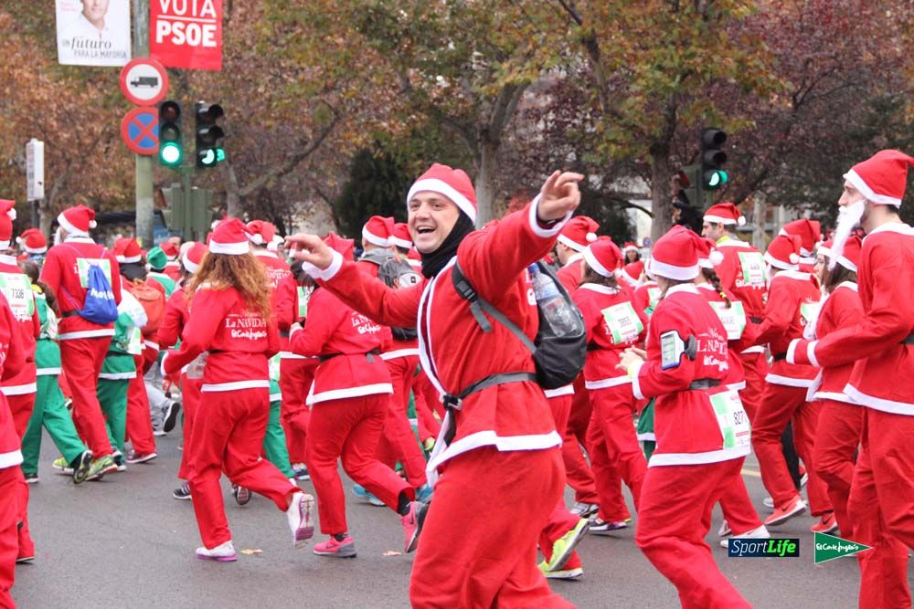 Galería de la Carrera de Papá Noel, ambiente y salida