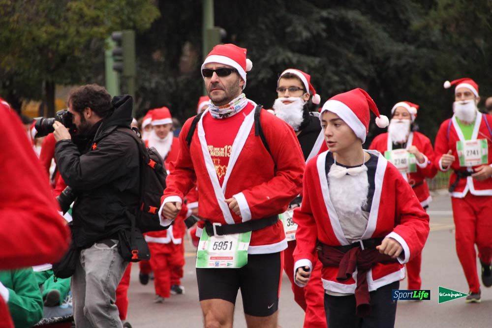 Galería de la Carrera de Papá Noel, ambiente y salida