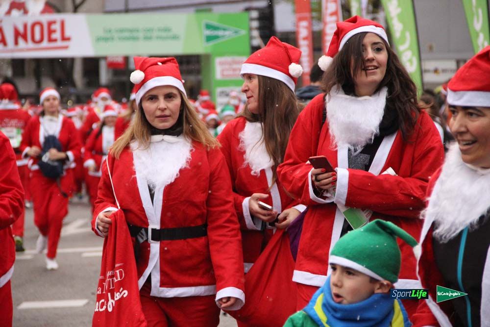 Galería de la Carrera de Papá Noel, ambiente y salida