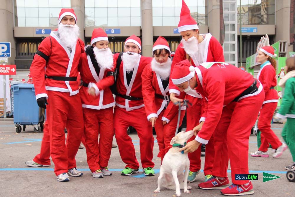 Galería de la Carrera de Papá Noel, ambiente y salida