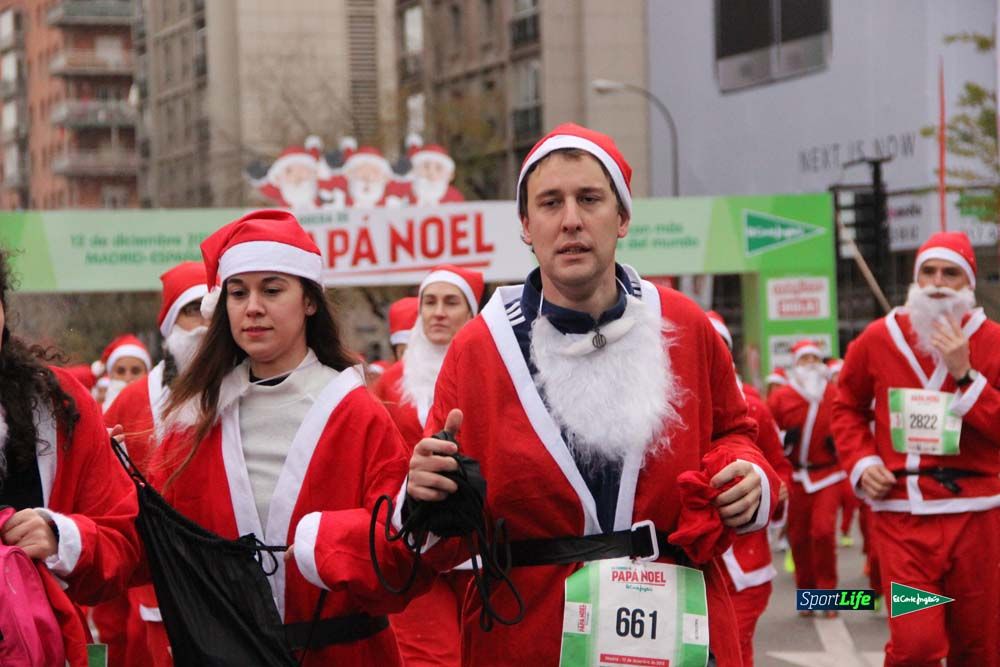 Galería de la Carrera de Papá Noel, ambiente y salida
