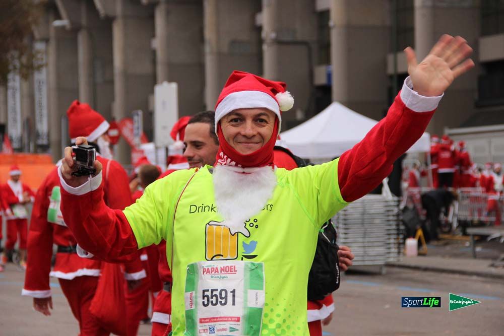 Galería de la Carrera de Papá Noel, ambiente y salida