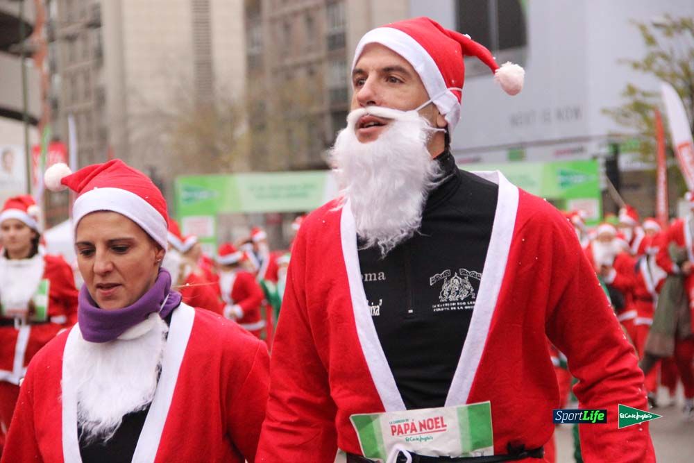 Galería de la Carrera de Papá Noel, ambiente y salida