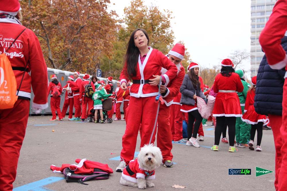 Galería de la Carrera de Papá Noel, ambiente y salida