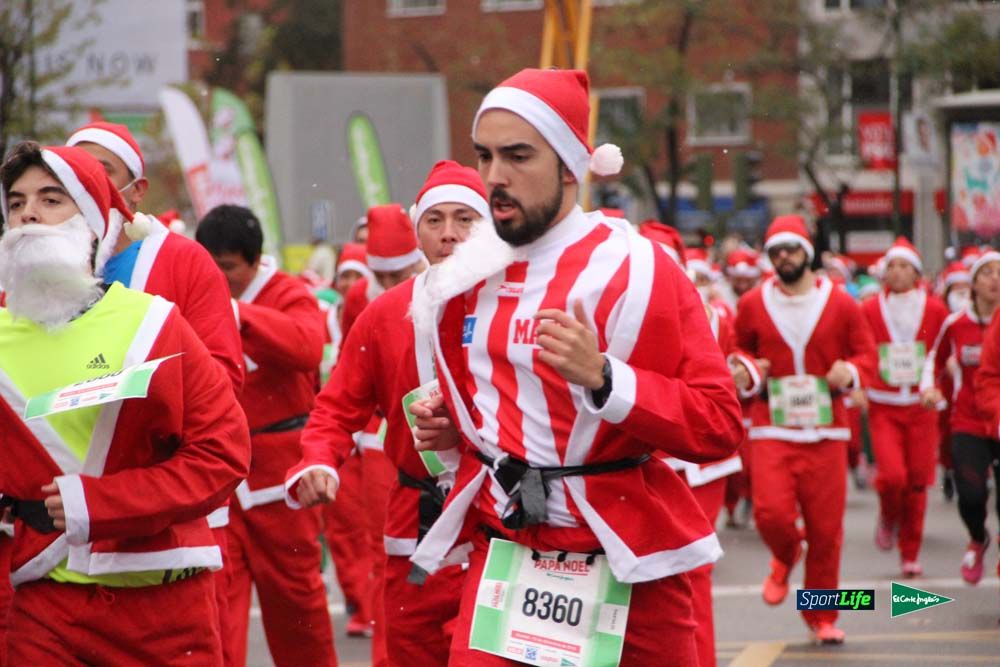 Galería de la Carrera de Papá Noel, ambiente y salida