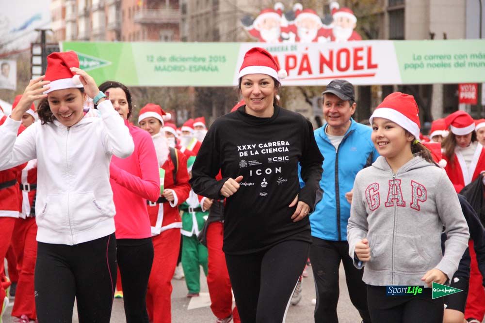 Galería de la Carrera de Papá Noel, ambiente y salida