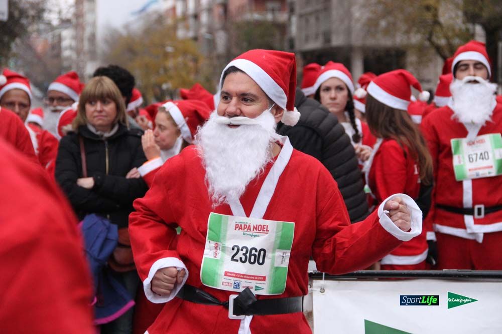 Galería de la Carrera de Papá Noel, ambiente y salida