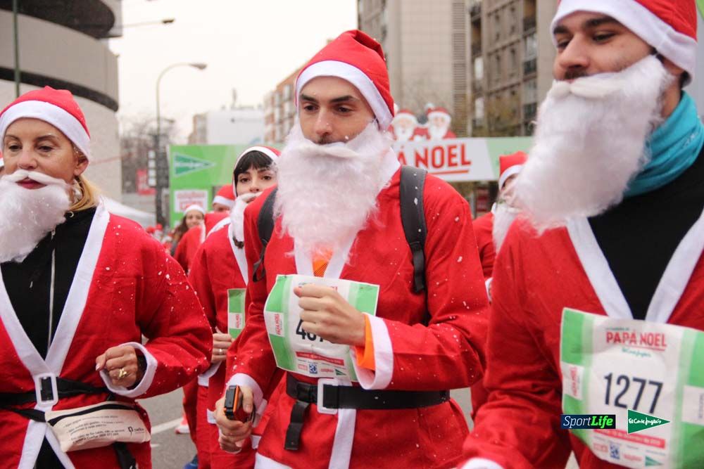 Galería de la Carrera de Papá Noel, ambiente y salida