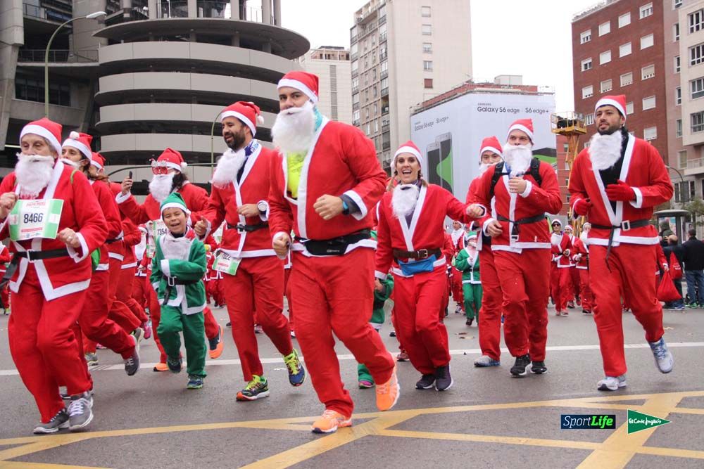 Galería de la Carrera de Papá Noel, ambiente y salida