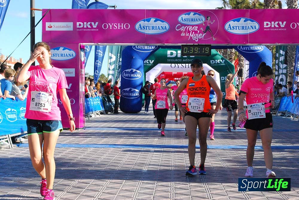 Carrera de la Mujer Valencia 2016 de 00:30 a 00:39