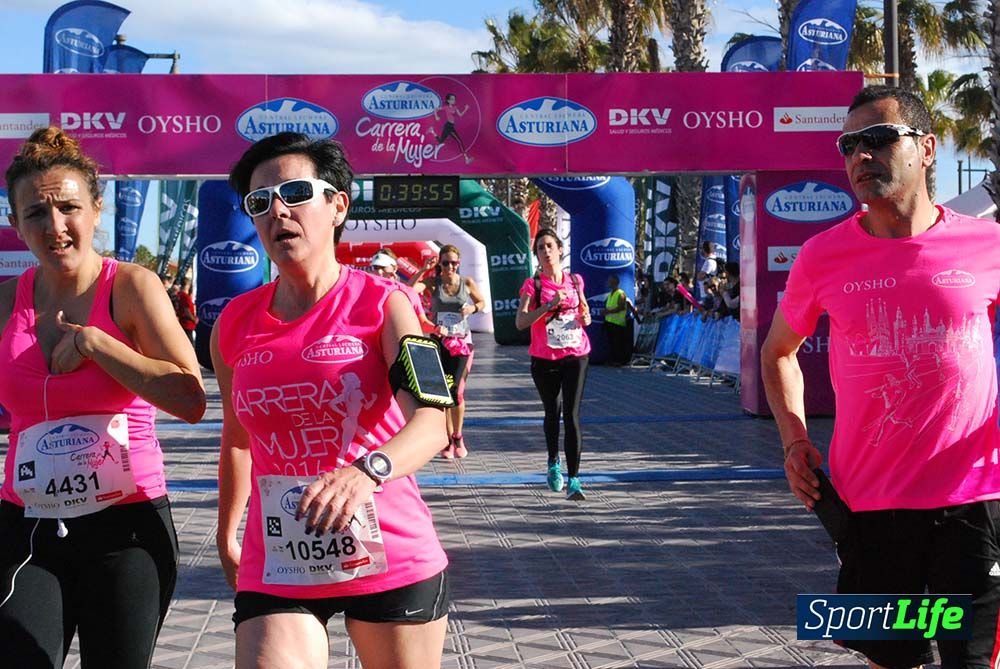Carrera de la Mujer Valencia 2016 de 00:30 a 00:39