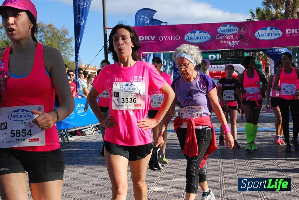 Carrera de la Mujer Valencia 2016 de 00:30 a 00:39