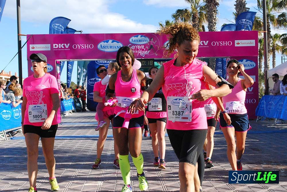 Carrera de la Mujer Valencia 2016 de 00:30 a 00:39