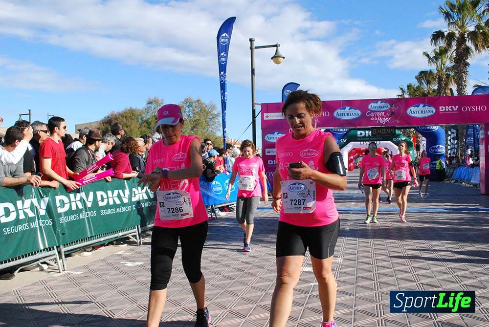 Carrera de la Mujer Valencia 2016 de 00:30 a 00:39