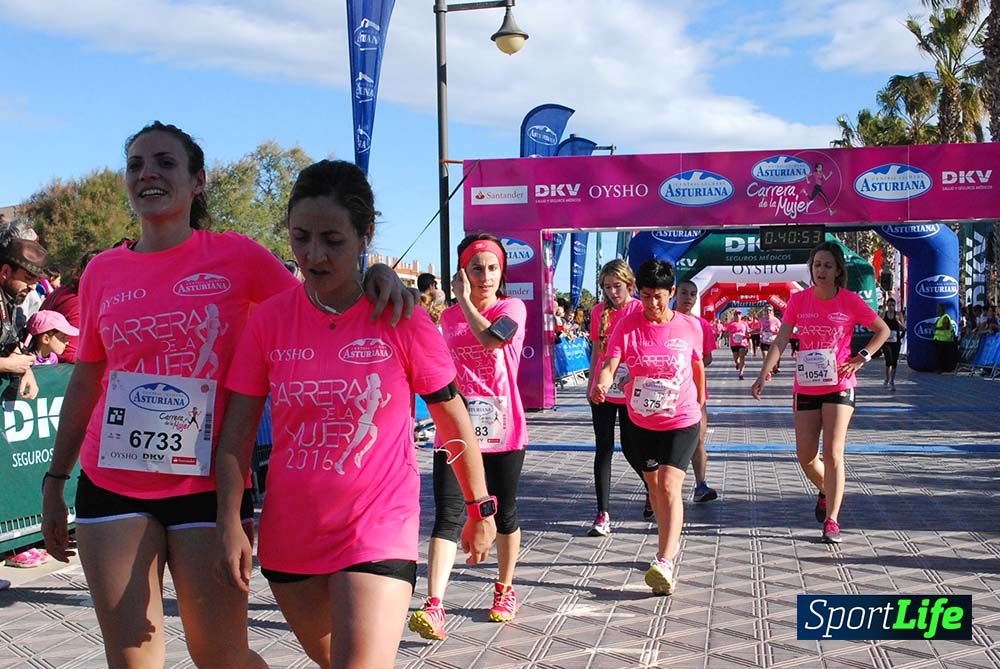 Carrera de la Mujer Valencia 2016 de 00:30 a 00:39