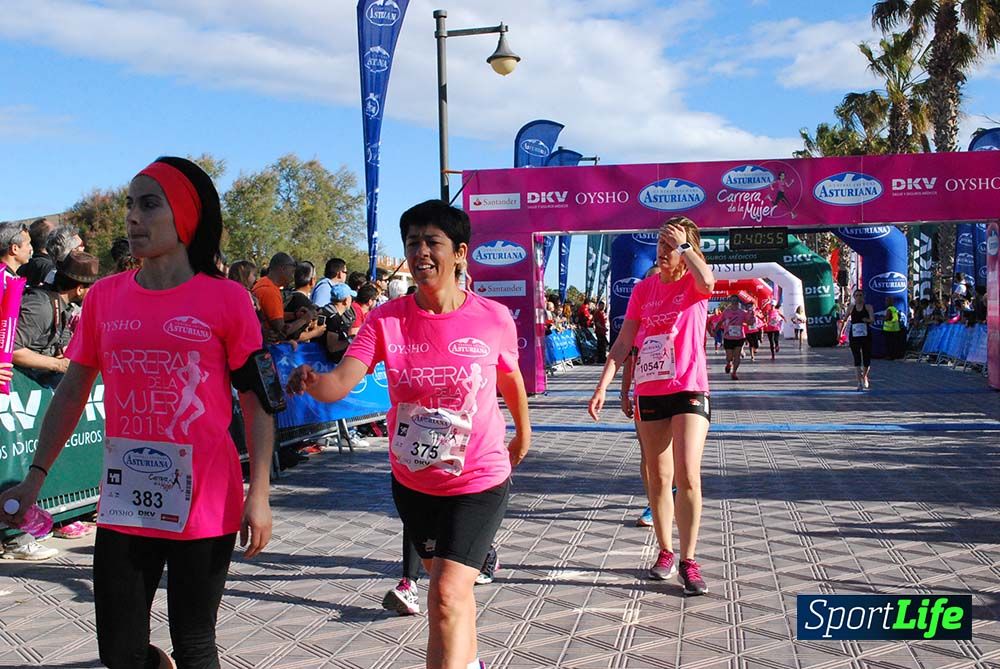 Carrera de la Mujer Valencia 2016 de 00:30 a 00:39